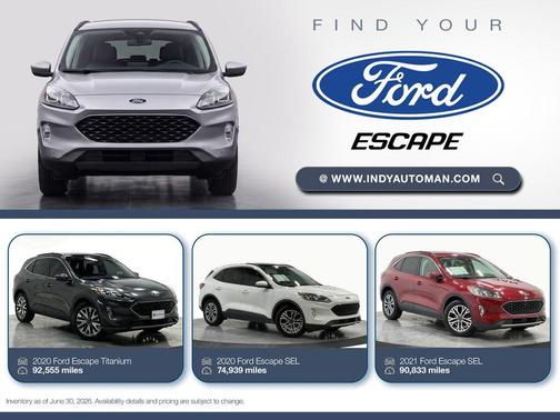 Oxford White 2020 Ford Escape SE Sport Hybrid