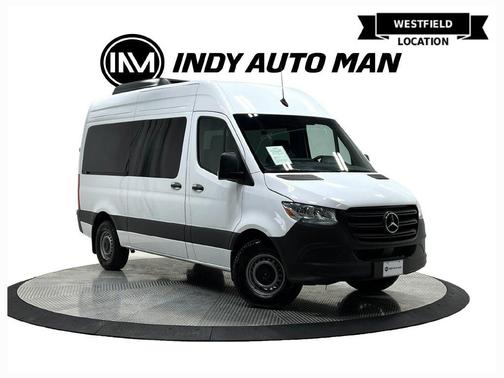Arctic White 2024 Mercedes-Benz Sprinter 2500 144 WB Standard Roof Passenger
