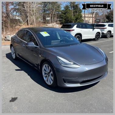 Gray 2020 Tesla Model 3 Performance