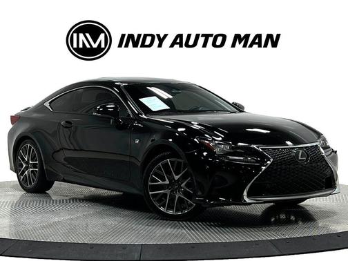 Obsidian Black 2018 Lexus RC 350 Base