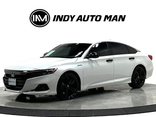 Platinum White Pearl 2022 Honda Accord Hybrid Sport