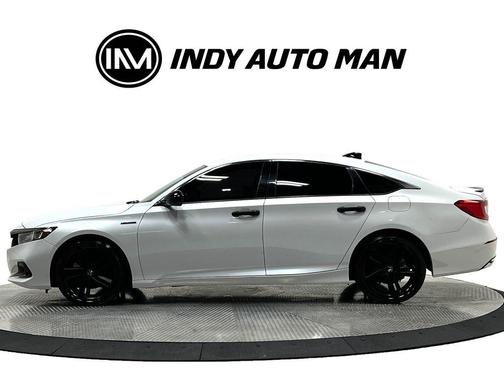 Platinum White Pearl 2022 Honda Accord Hybrid Sport