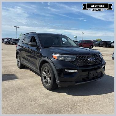 Black Metallic 2021 Ford Explorer XLT