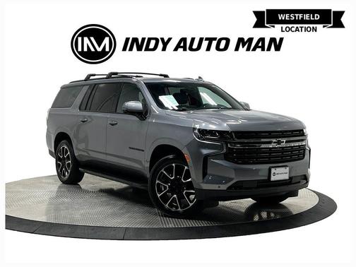 Satin Steel Metallic 2022 Chevrolet Suburban RST