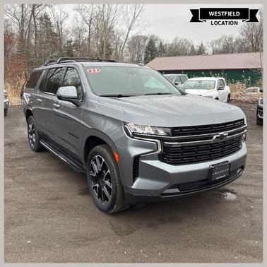 Satin Steel Metallic 2022 Chevrolet Suburban RST