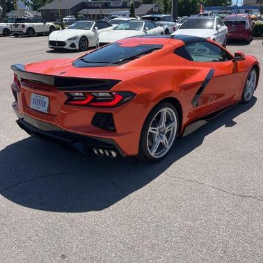Orange 2021 Chevrolet Corvette Stingray w/1LT