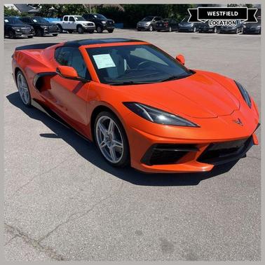 Orange 2021 Chevrolet Corvette Stingray w/1LT