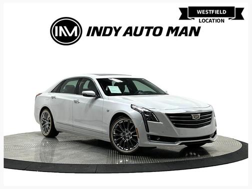 Crystal White Tri-Coat 2016 Cadillac CT6 3.6L Luxury
