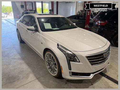 Crystal White Tri-Coat 2016 Cadillac CT6 3.6L Luxury