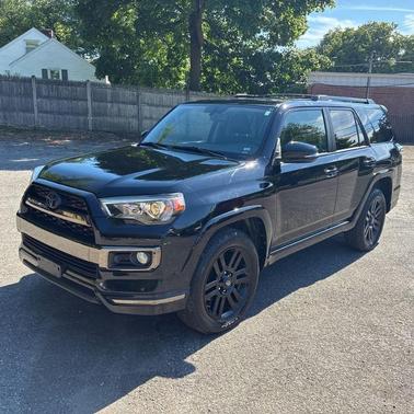 Midnight Black Metallic 2019 Toyota 4Runner Limited Nightshade