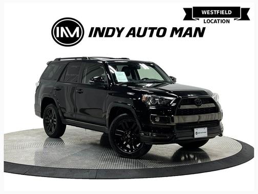 Midnight Black Metallic 2019 Toyota 4Runner Limited Nightshade