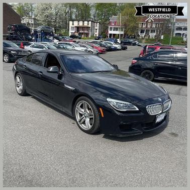 Black Sapphire Metallic 2016 BMW 650 Gran Coupe i xDrive