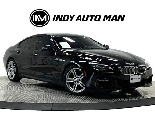 Black Sapphire Metallic 2016 BMW 650 Gran Coupe i xDrive