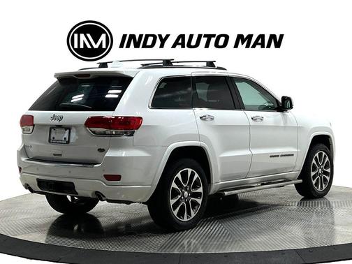 Bright White Clearcoat 2018 Jeep Grand Cherokee Overland