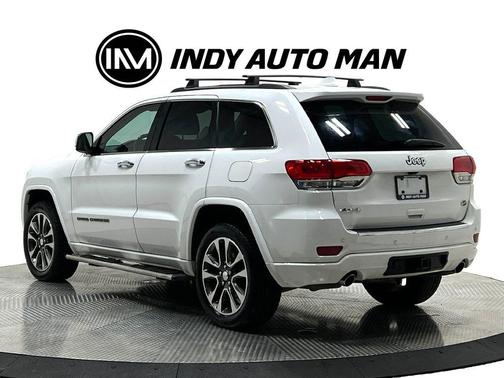 Bright White Clearcoat 2018 Jeep Grand Cherokee Overland