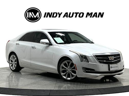 Crystal White Tri-Coat 2016 Cadillac ATS 3.6L Performance