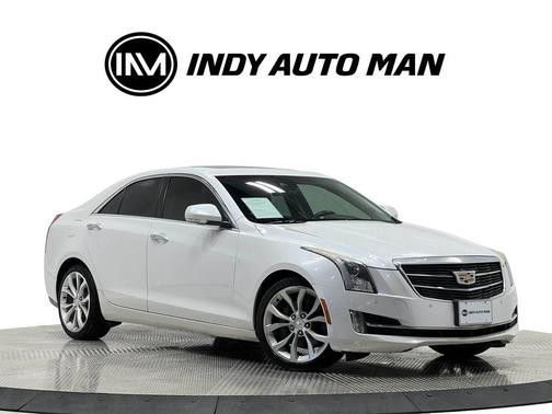 Crystal White Tri-Coat 2016 Cadillac ATS 3.6L Performance