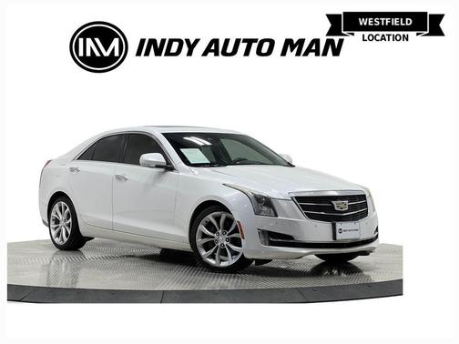 Crystal White Tri-Coat 2016 Cadillac ATS 3.6L Performance