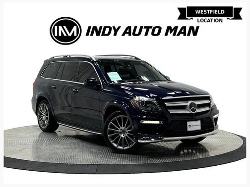 Lunar Blue Metallic 2015 Mercedes-Benz GL-Class GL 550 4MATIC