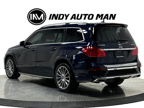 Lunar Blue Metallic 2015 Mercedes-Benz GL-Class GL 550 4MATIC