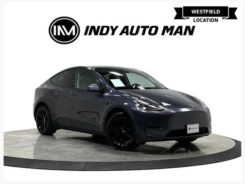 Gray 2022 Tesla Model Y Long Range