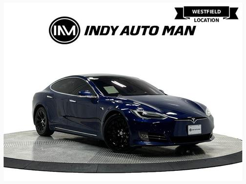 Deep Blue Metallic 2017 Tesla Model S 100D