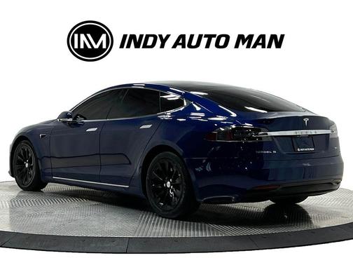 Deep Blue Metallic 2017 Tesla Model S 100D