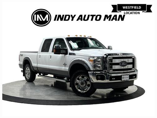 Oxford White 2014 Ford F-250 Lariat