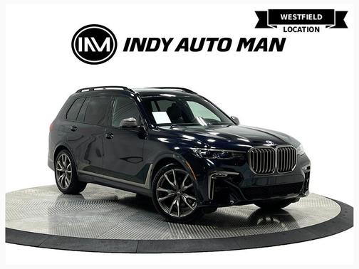 Carbon Black Metallic 2022 BMW X7 M50i