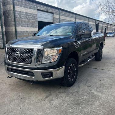 Magnetic Black 2017 Nissan Titan XD SV