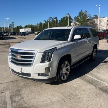 Crystal White 2019 Cadillac Escalade ESV Luxury