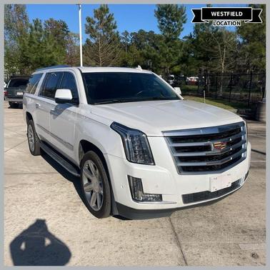 Crystal White 2019 Cadillac Escalade ESV Luxury
