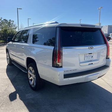 Crystal White 2019 Cadillac Escalade ESV Luxury