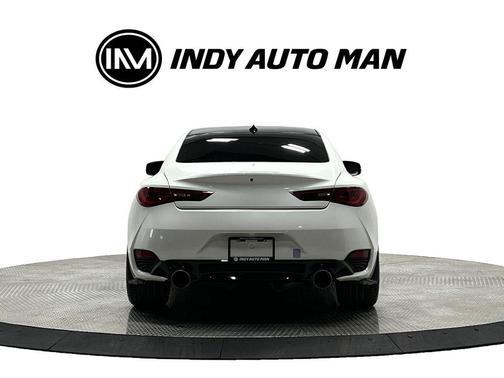 Majestic White 2018 INFINITI Q60 3.0t LUXE