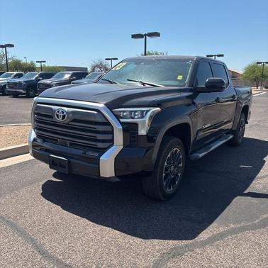 Midnight Black Metallic 2023 Toyota Tundra Limited