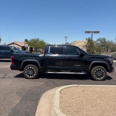 Midnight Black Metallic 2023 Toyota Tundra Limited