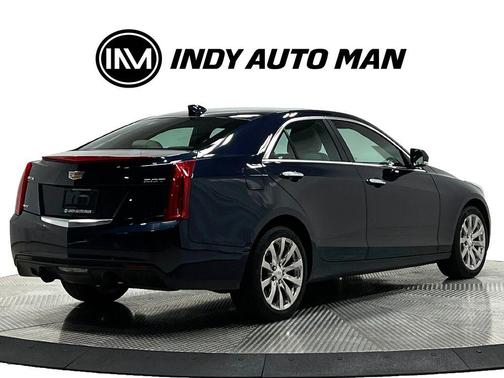 Dark Adriatic Blue Metallic 2017 Cadillac ATS 2.0L Turbo Luxury