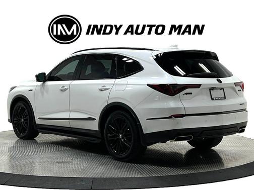 Platinum White Pearl 2025 Acura MDX A-Spec Advance