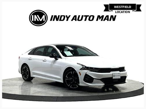 Glacial White Pearl 2022 Kia K5 GT-Line