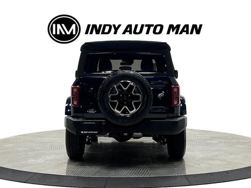 Antimatter Blue Metallic 2021 Ford Bronco Outer Banks