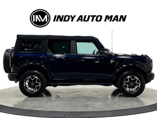 Antimatter Blue Metallic 2021 Ford Bronco Outer Banks