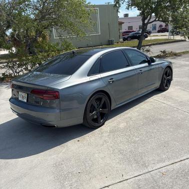 Monsoon Gray Metallic 2018 Audi A8 L 4.0T Sport