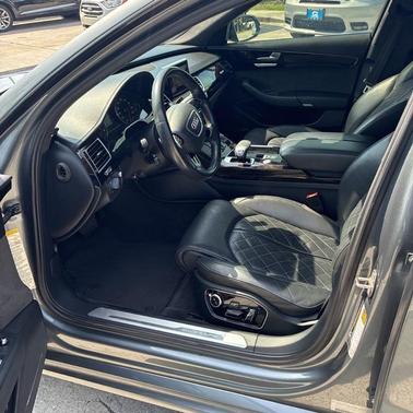 Monsoon Gray Metallic 2018 Audi A8 L 4.0T Sport