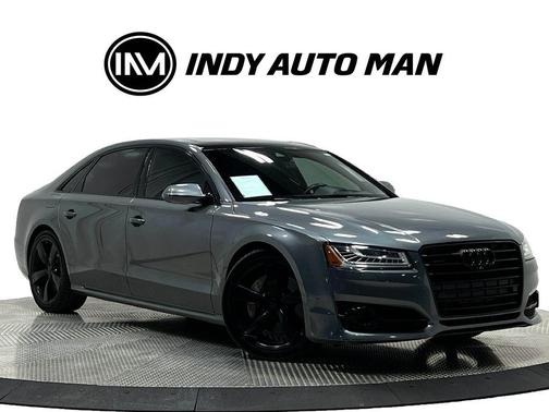 Monsoon Gray Metallic 2018 Audi A8 L 4.0T Sport
