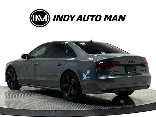 Monsoon Gray Metallic 2018 Audi A8 L 4.0T Sport