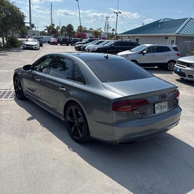 Monsoon Gray Metallic 2018 Audi A8 L 4.0T Sport