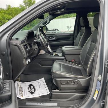 Satin Steel Metallic 2021 GMC Yukon SLT