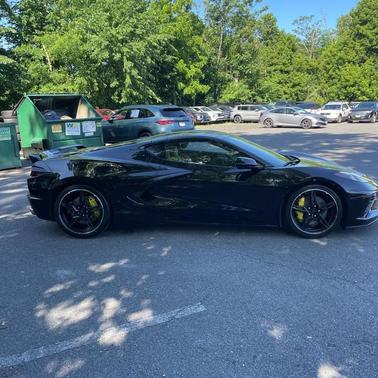 Black 2020 Chevrolet Corvette Stingray w/3LT