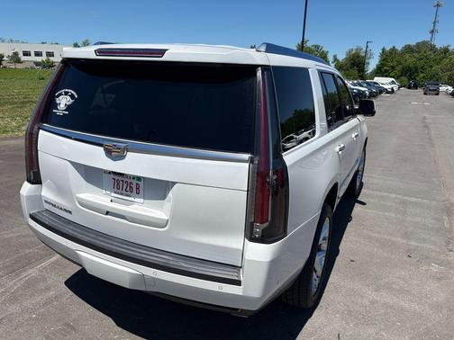 Crystal White Tri-Coat 2018 Cadillac Escalade Premium Luxury