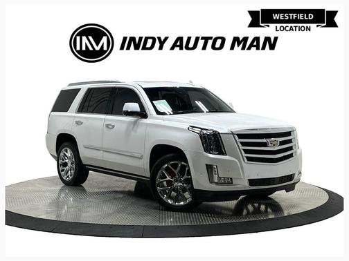 Crystal White Tri-Coat 2018 Cadillac Escalade Premium Luxury